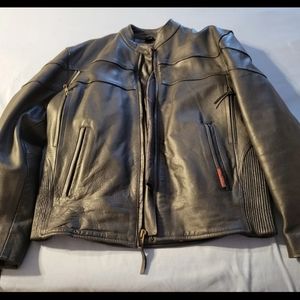 Men's Milwaukee leather motorcycle jacket